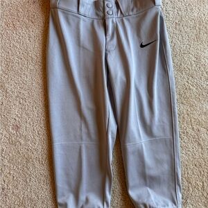 Nike Womens Gray Athletic Bottoms